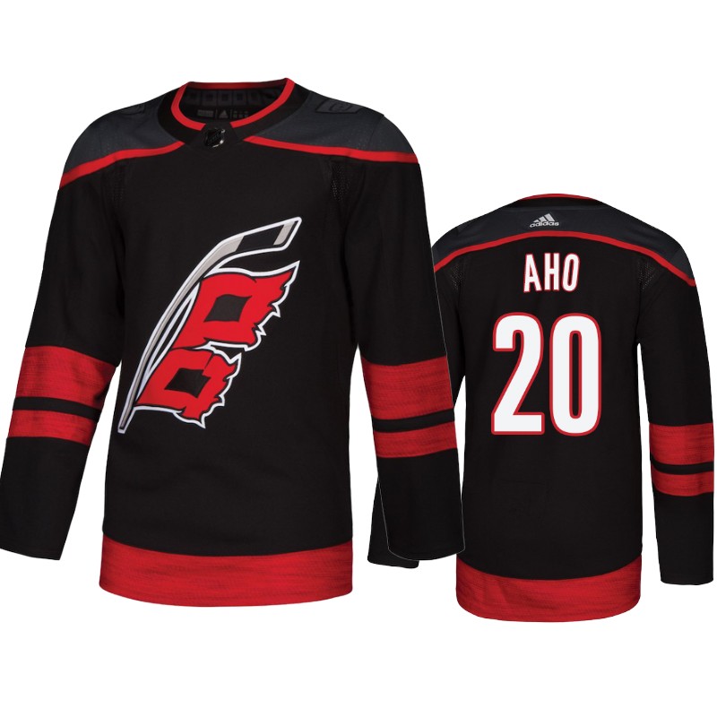 Hurricanes Sebastian Aho Black Authentic Alternate Jersey