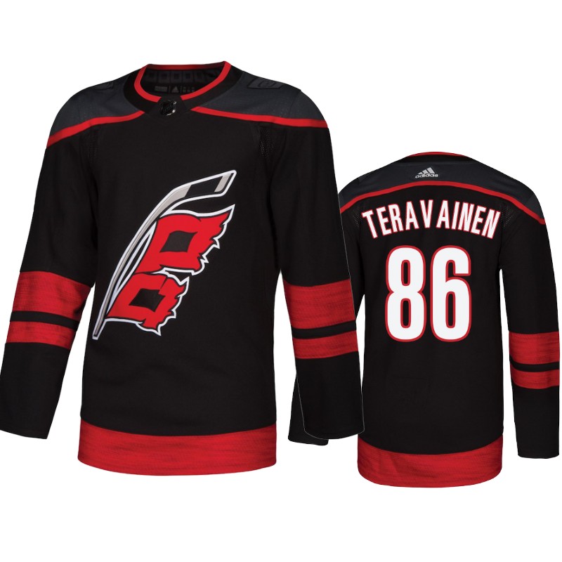 Hurricanes Teuvo Teravainen Black Authentic Alternate Jersey