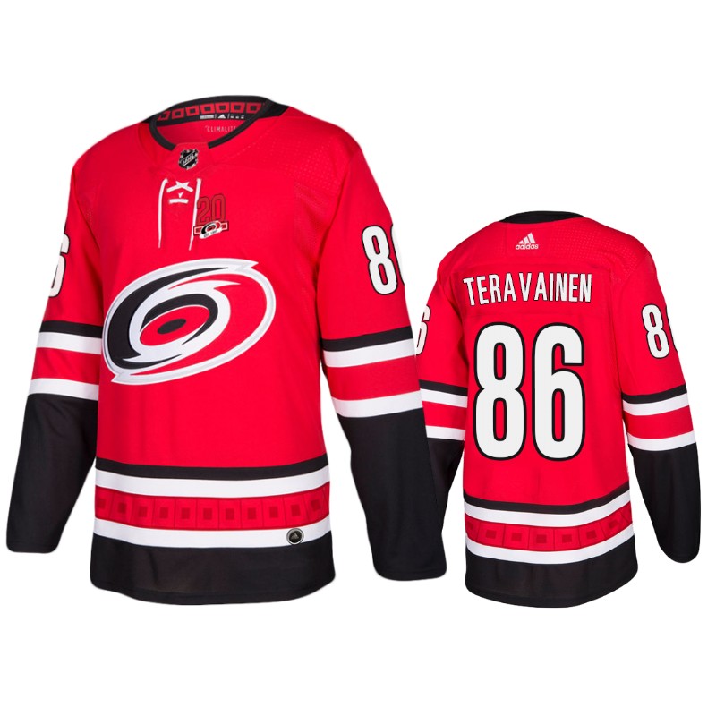 Hurricanes Teuvo Teravainen Red Home Jersey