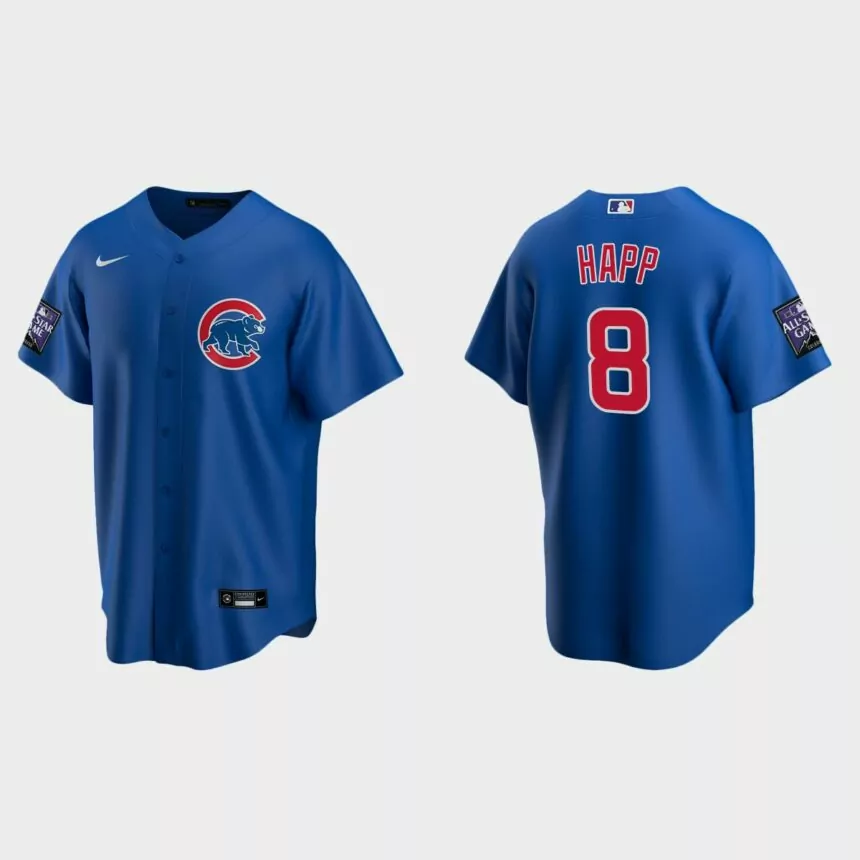 Ian Happ Chicago Cubs 2021 All-Star Game Alternate Replica Jersey – Royal