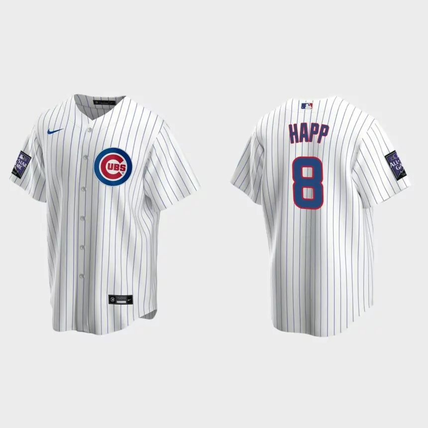 Ian Happ Chicago Cubs 2021 All-Star Game Home Replica Jersey – White