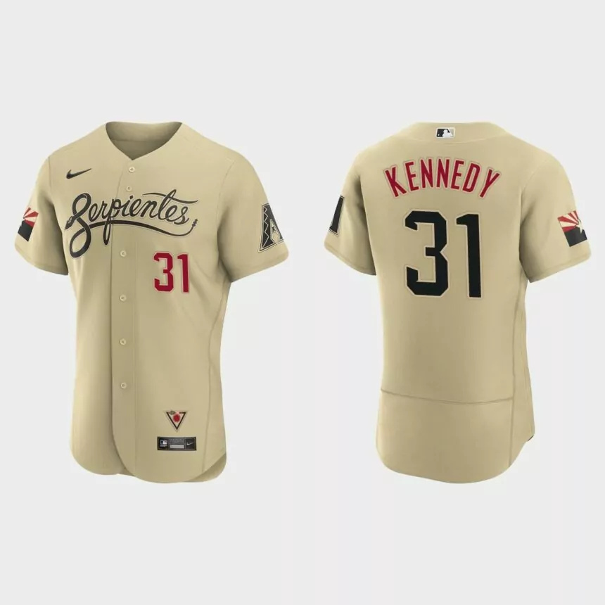Ian Kennedy Arizona Diamondbacks City Connect Authentic Jersey – Gold.jpg