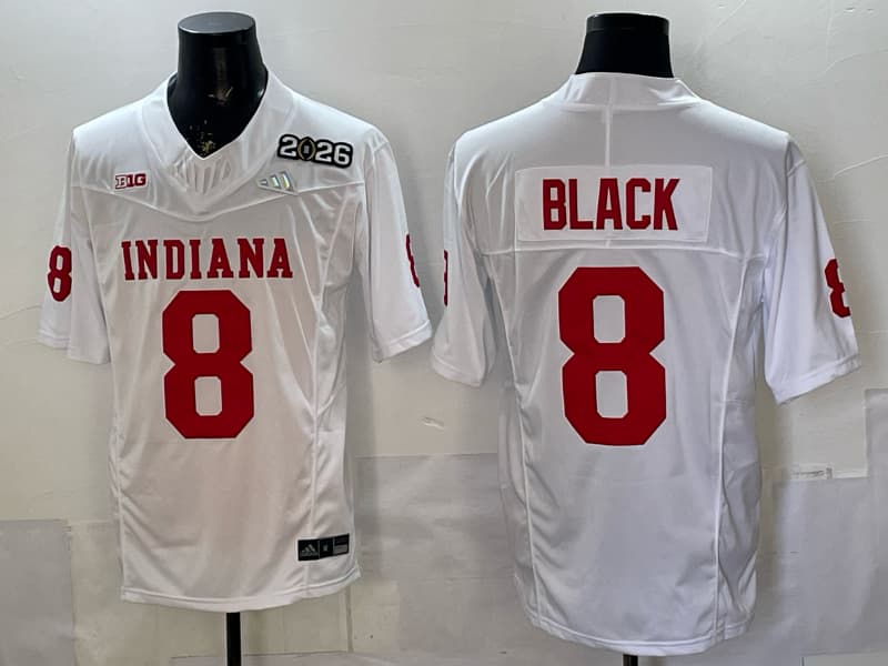 Indiana Hoosiers    8   BLACK