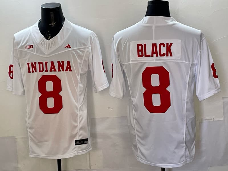 Indiana Hoosiers    8  BLACK