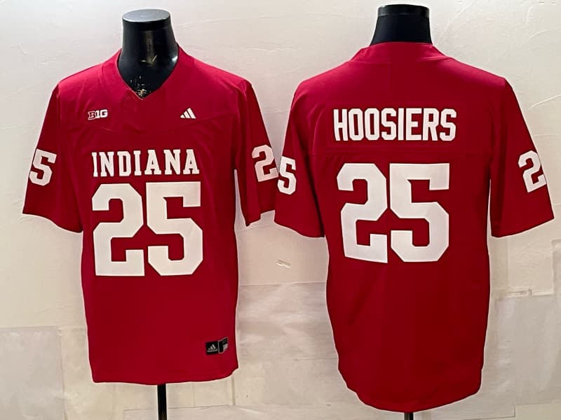 Indiana Hoosiers   Jersey V2 - All Stitched Hoosiers 25