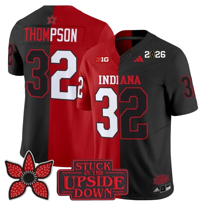 Indiana Hoosiers 'Upside Down Edition' Vapor Limited Jersey - All Stitched Anthony Thompson 32