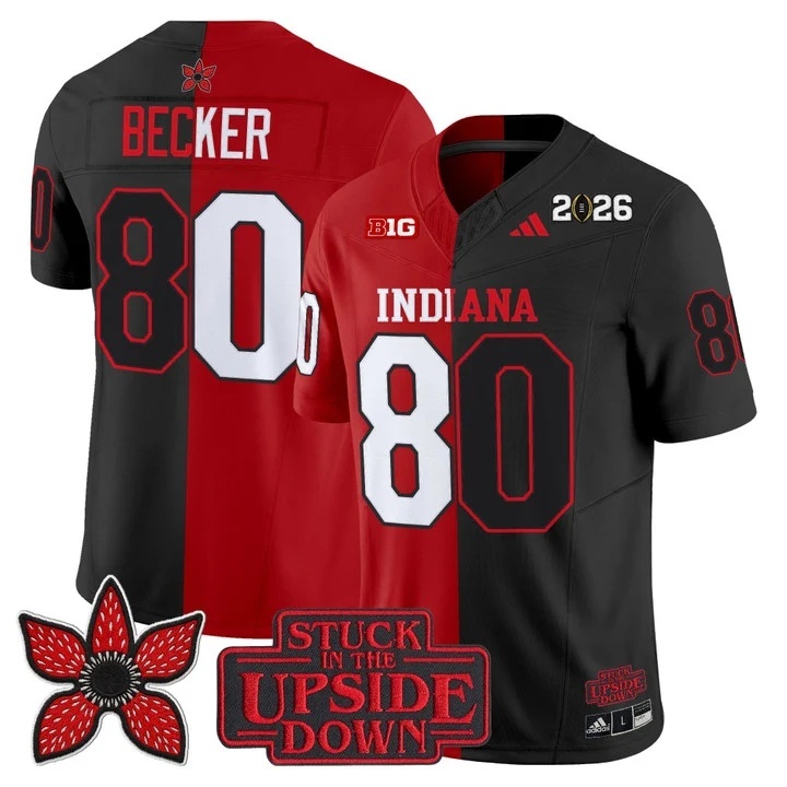 Indiana Hoosiers 'Upside Down Edition' Vapor Limited Jersey - All Stitched Charlie Becker 80