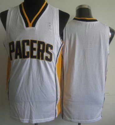 Indiana Pacers Blank White Revolution 30 NBA Jerseys