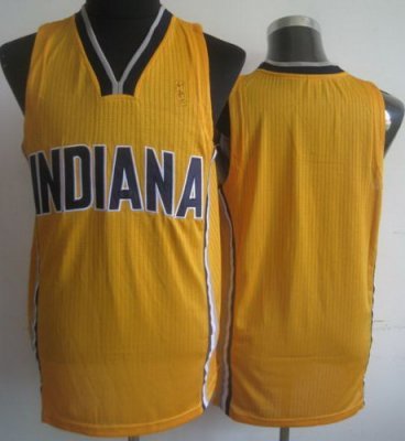 Indiana Pacers Blank Yellow Revolution 30 NBA Jerseys