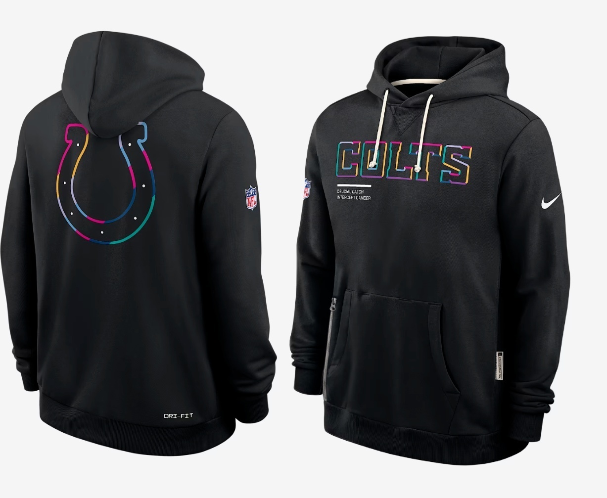 Indianapolis Colts   2025   Salute to Service  Limited Football Stitched hoodie Jersey