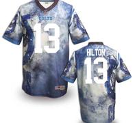 Indianapolis Colts #13 TY Hilton Stitched NFL Elite Fanatical Version Jersey (8)