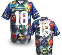 Indianapolis Colts #18 Peyton Manning Stitched NFL Elite Fanatical Version Jersey (7)