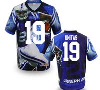 Indianapolis Colts #19 Johnny Unitas Stitched NFL Elite Fanatical Version Jersey (2)