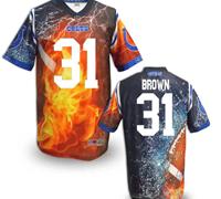 Indianapolis Colts #31 Donald Brown Stitched NFL Elite Fanatical Version Jersey (9)