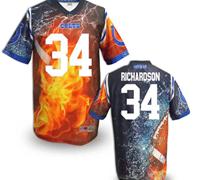 Indianapolis Colts #34 Trent Richardson Stitched NFL Elite Fanatical Version Jersey (9)