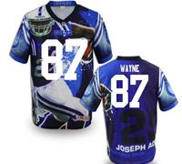 Indianapolis Colts #87 Reggie Wayne Stitched NFL Elite Fanatical Version Jersey (2)