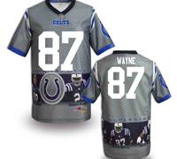 Indianapolis Colts #87 Reggie Wayne Stitched NFL Elite Fanatical Version Jersey (6)
