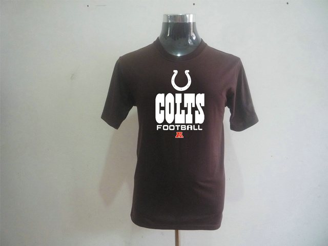 NEW NFL Indianapolis Colts Big & Tall Critical Victory T-Shirt Brown