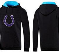 Indianapolis Colts Logo Pullover Hoodie Black & Blue