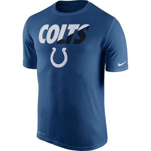 Indianapolis Colts Nike Legend Staff Practice Performance T-Shirt Royal Blue