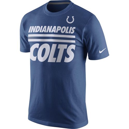 Indianapolis Colts Nike Team Stripe T-Shirt Royal Blue