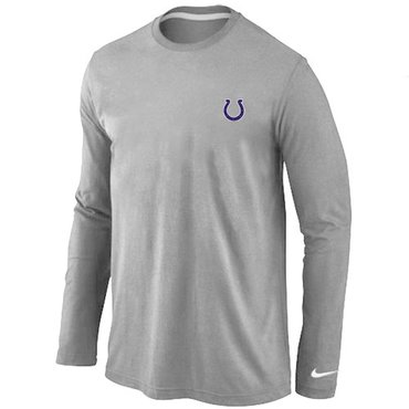 Indianapolis Colts Sideline Legend Authentic Long Sleeve T-Shirt Grey