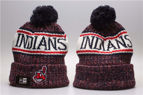 Indians Fresh Logo Red Knit Hat YP
