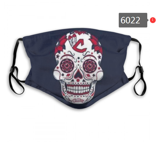 Indians Skull Mask with PM2.5 Filter Double Protection  (3)