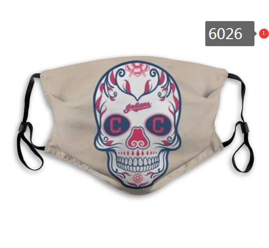Indians Skull Mask with PM2.5 Filter Double Protection  (7)