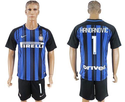 Inter Milan #1 Handanovic Home Soccer Club Jersey