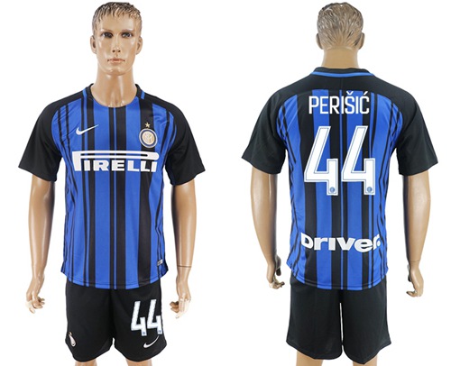 Inter Milan #44 Perisic Home Soccer Club Jersey