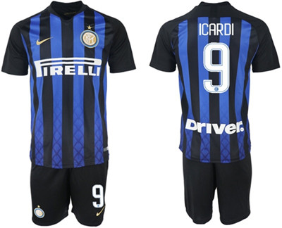 Inter Milan #9 Icardi Home Soccer Club Jersey