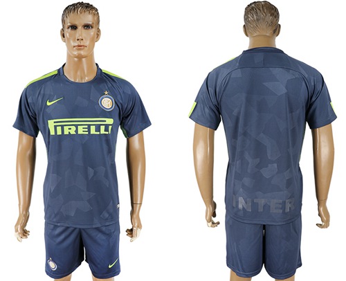 Inter Milan Blank Sec Away Soccer Club Jersey
