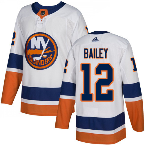 Islanders #12 Josh Bailey White Road Authentic Stitched Hockey Jersey