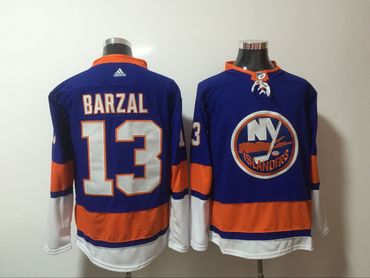 Islanders 13 Mathew Barzal Blue Adidas Jersey