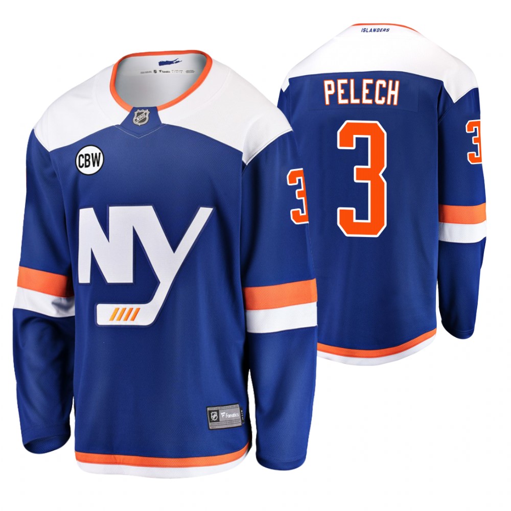 Islanders Adam Pelech Blue Player Alternate Jersey Men's