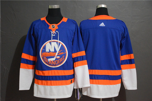 Islanders Blank Blue Adidas Jersey