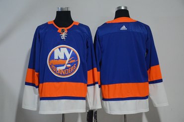 Islanders Blank Blue Adidas Jersey