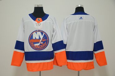 Islanders Blank White Adidas Jersey