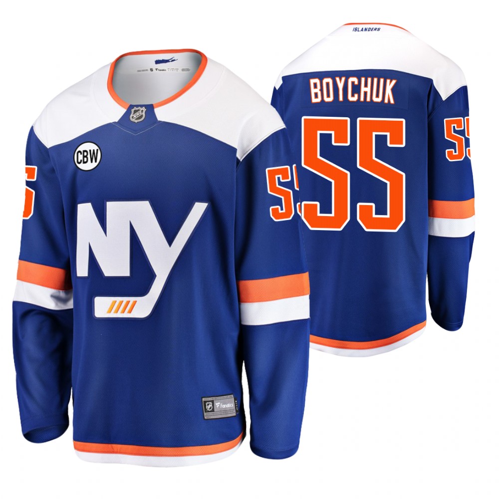 Islanders Johnny Boychuk Blue Player Alternate Jersey Men's