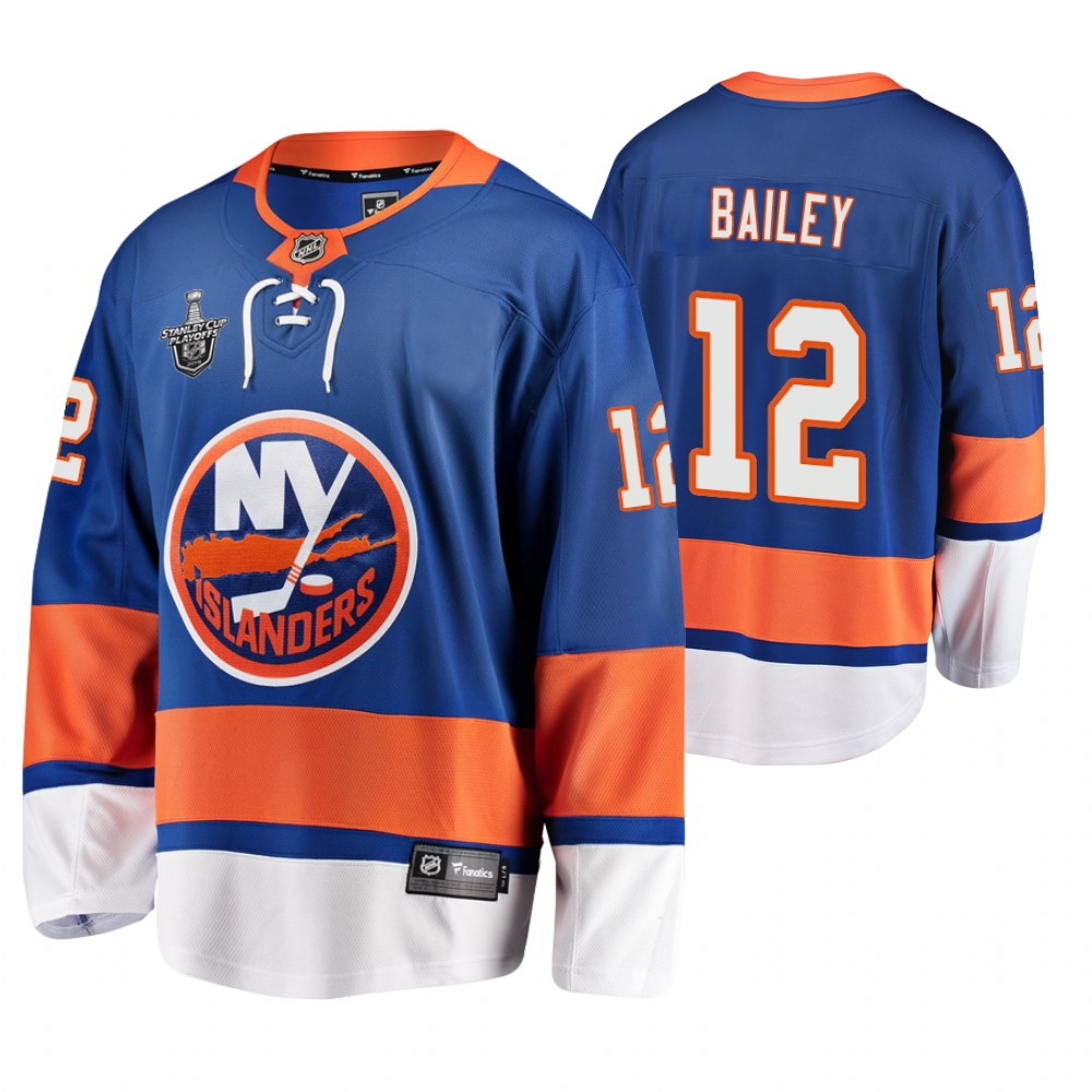 Islanders Josh Bailey Royal Player Stanley Cup Playoffs Jersey Men's