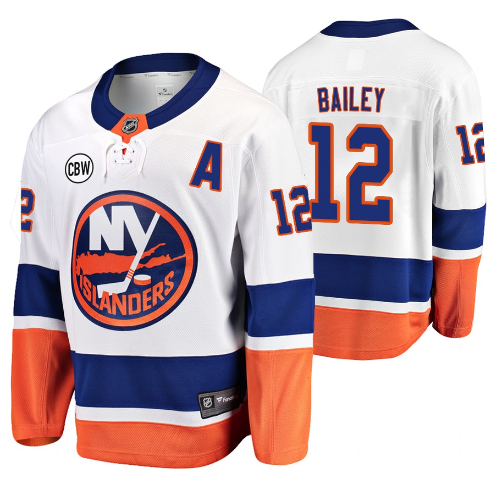 Islanders Josh Bailey White Breakaway Player Away Jersey