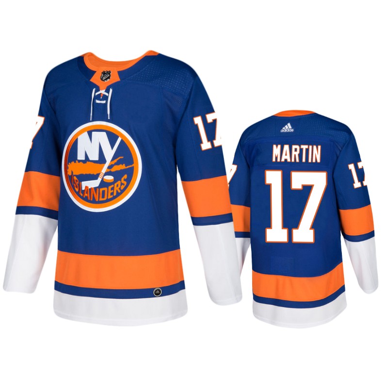 Islanders Matt Martin Blue Home Jersey