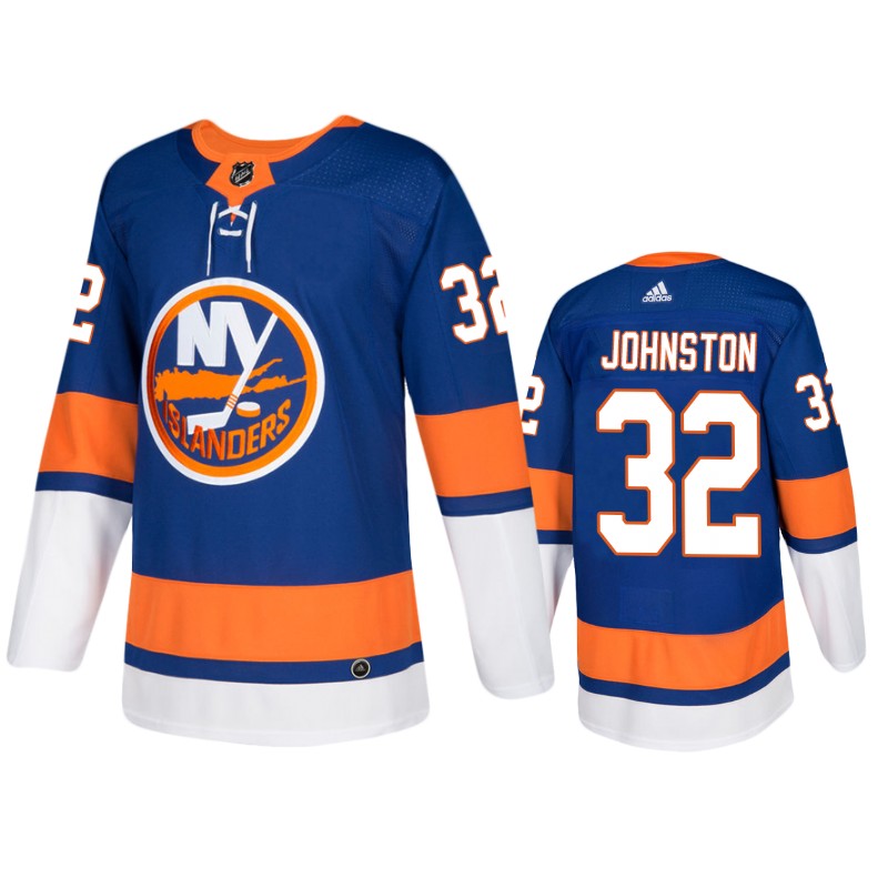 Islanders Ross Johnston Blue Home Jersey