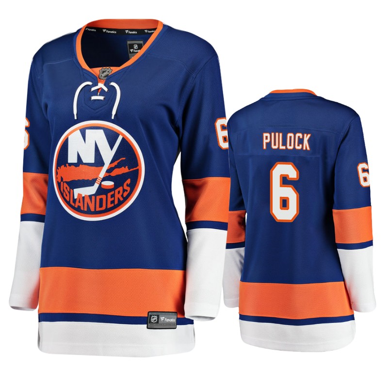 Islanders Ryan Pulock Royal Breakaway Player Home Jersey