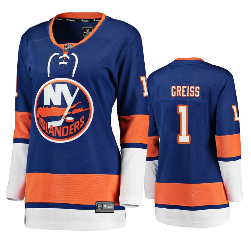 Islanders Thomas Greiss Royal Breakaway Player Home Jersey