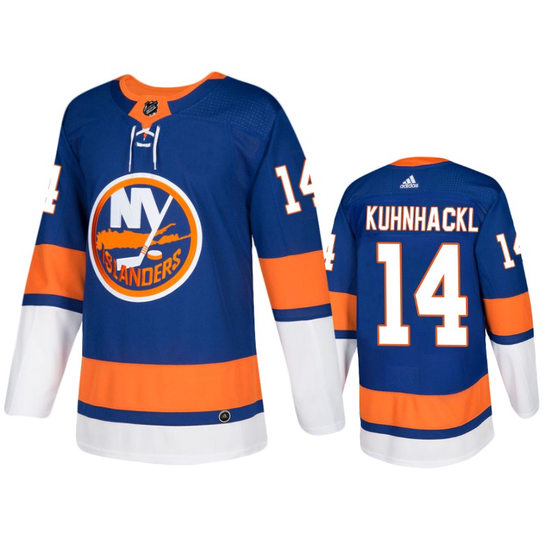 Islanders Tom Kuhnhackl Blue Home Jersey