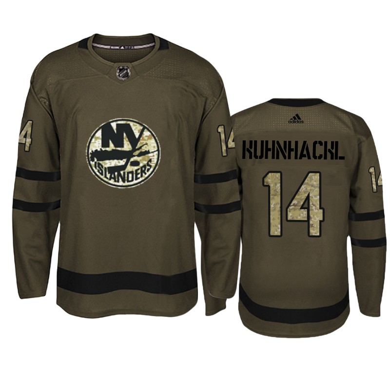 Islanders Tom Kuhnhackl Camo Military Jersey