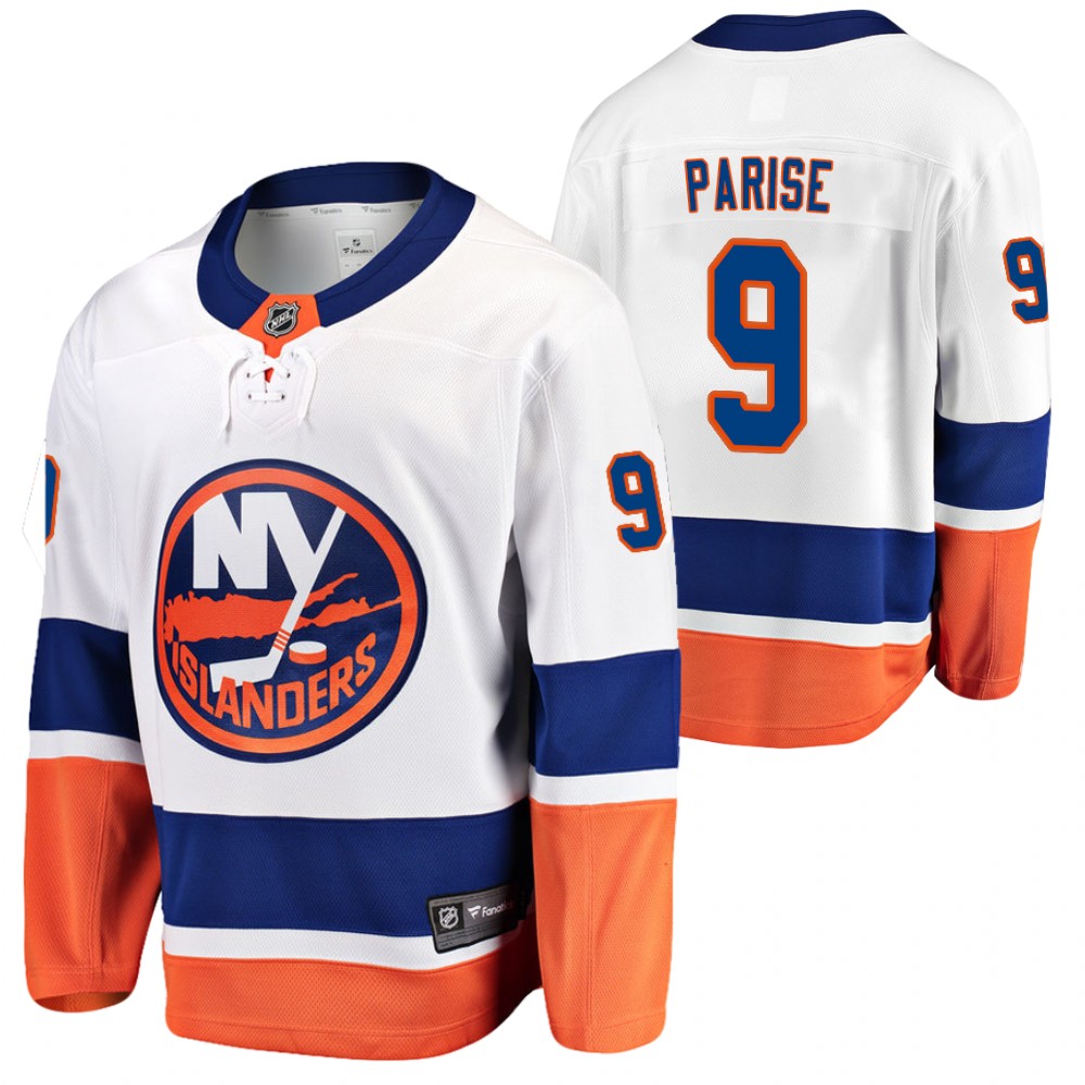 Islanders Zach Parise Jersey Away White Men