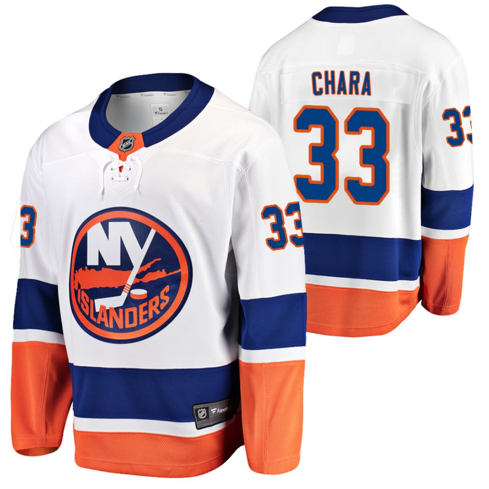 Islanders Zdeno Chara Jersey Away White 1600 GP Men